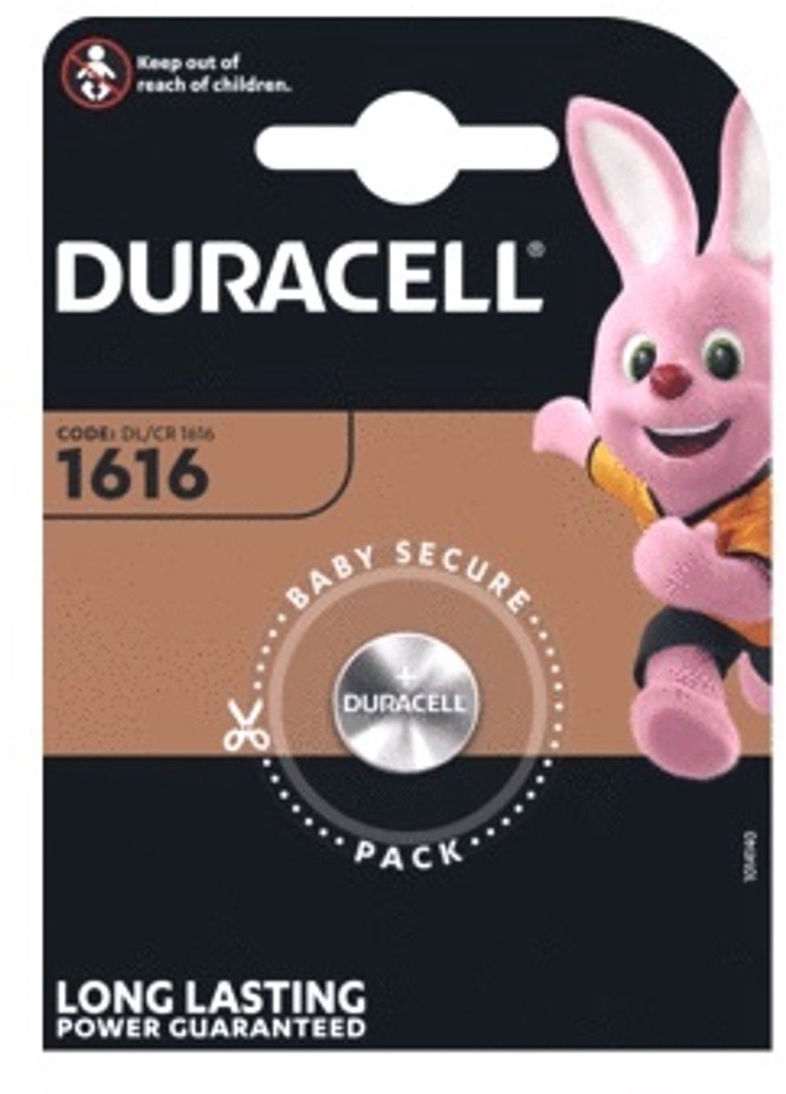 3 Volt DR1616 knoopcel reserve batterij
