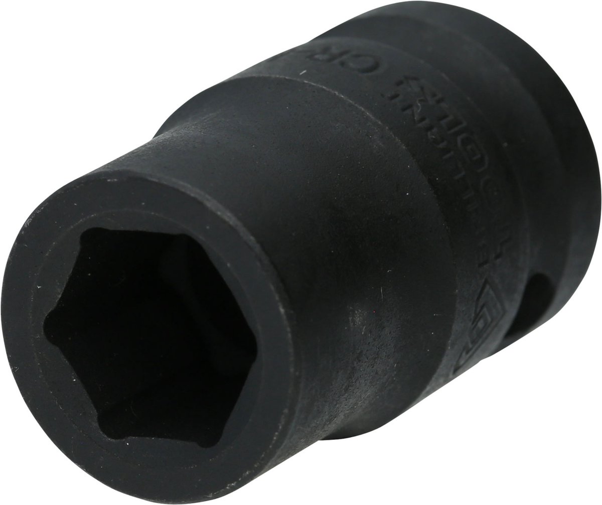 BRILLIANT TOOLS 1/2" krachtdop zeskant 13 mm kort - BT022634
