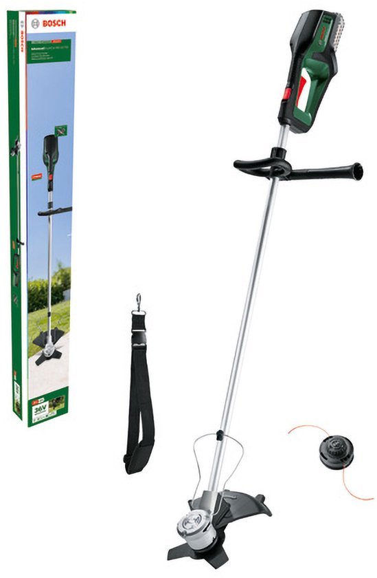Bosch Home and Garden AdvancedBrushCut 36V-23-750 Grastrimmer Accu Zonder accu, Met draaggordel Snijbreedte max.: 33 cm van Bosch — afbeelding 2
