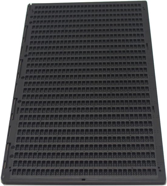 Allecto plus - Draagbare Braille Schrijfleisteen en Stylus - Plastic - Braille Leren Tool - 27 Lijnen x 30 Cellen - Geschikt voor Braille Schrijven — afbeelding 5