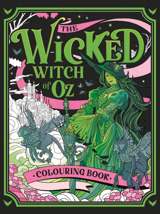 The Wicked Witch of Oz Colouring Book - cover