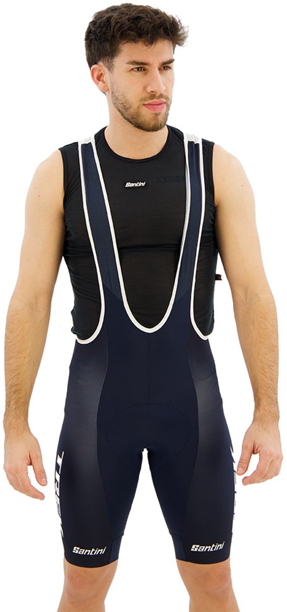 Santini Trek Factory Racing 2025 Korte Broek Blauw XS Man