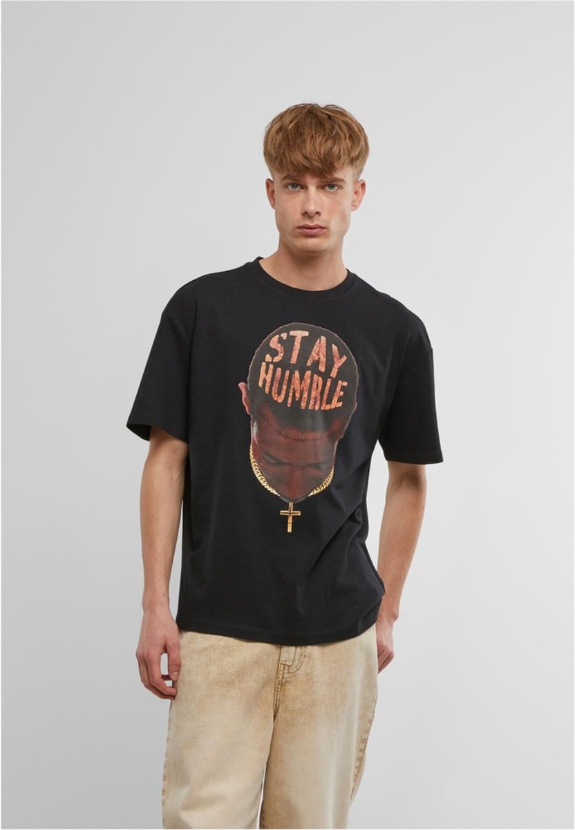 Mister Tee Stay Humble Heren Tshirt XXL Zwart