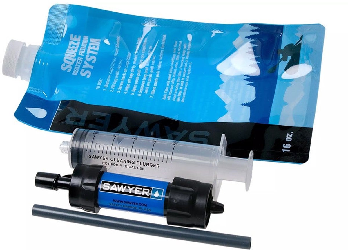 Sawyer MINI Waterfilter SP128 Blauw