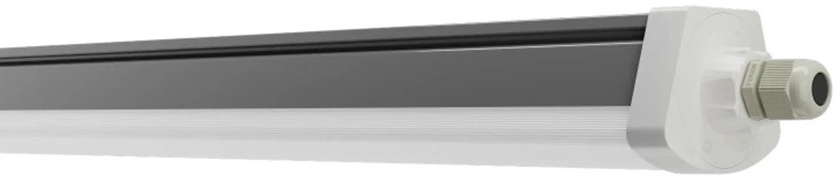 LEDVANCE Waterdicht Montagebalk Vochtbestendig FLEX Doorvoerbedrading 34W 5600lm - 840 Koel Wit | 120cm - Vervangt 2x36W.