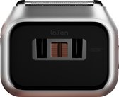 Laifen P3 Pro Scheerapparaat voor Mannen - Compact & Waterdicht - Nat, droog en schuimscheren - 100 minuten accuduur - Quick charge functie - Zilver