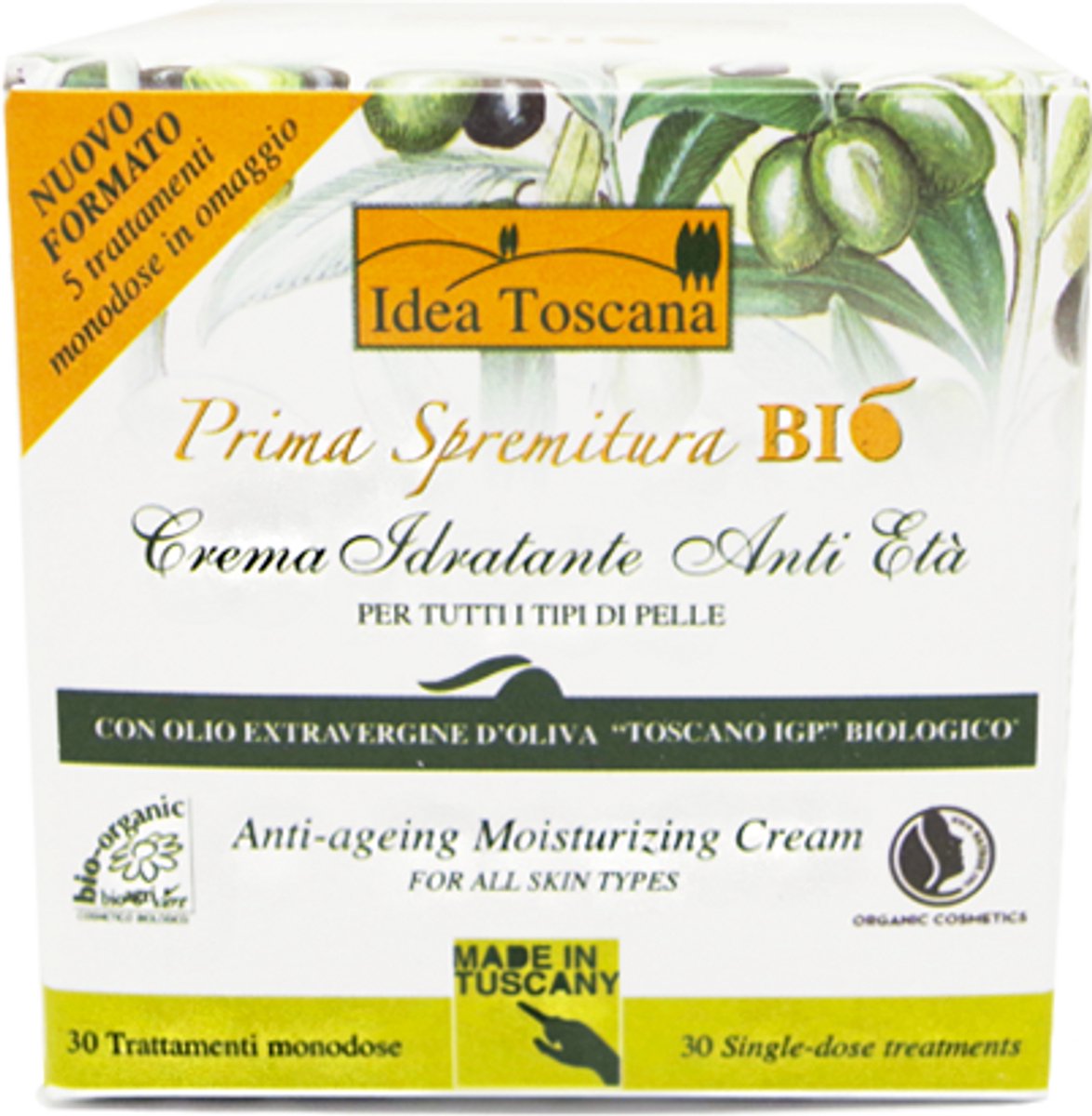 Anti-age Moisturizer 60ml - Idea Toscana