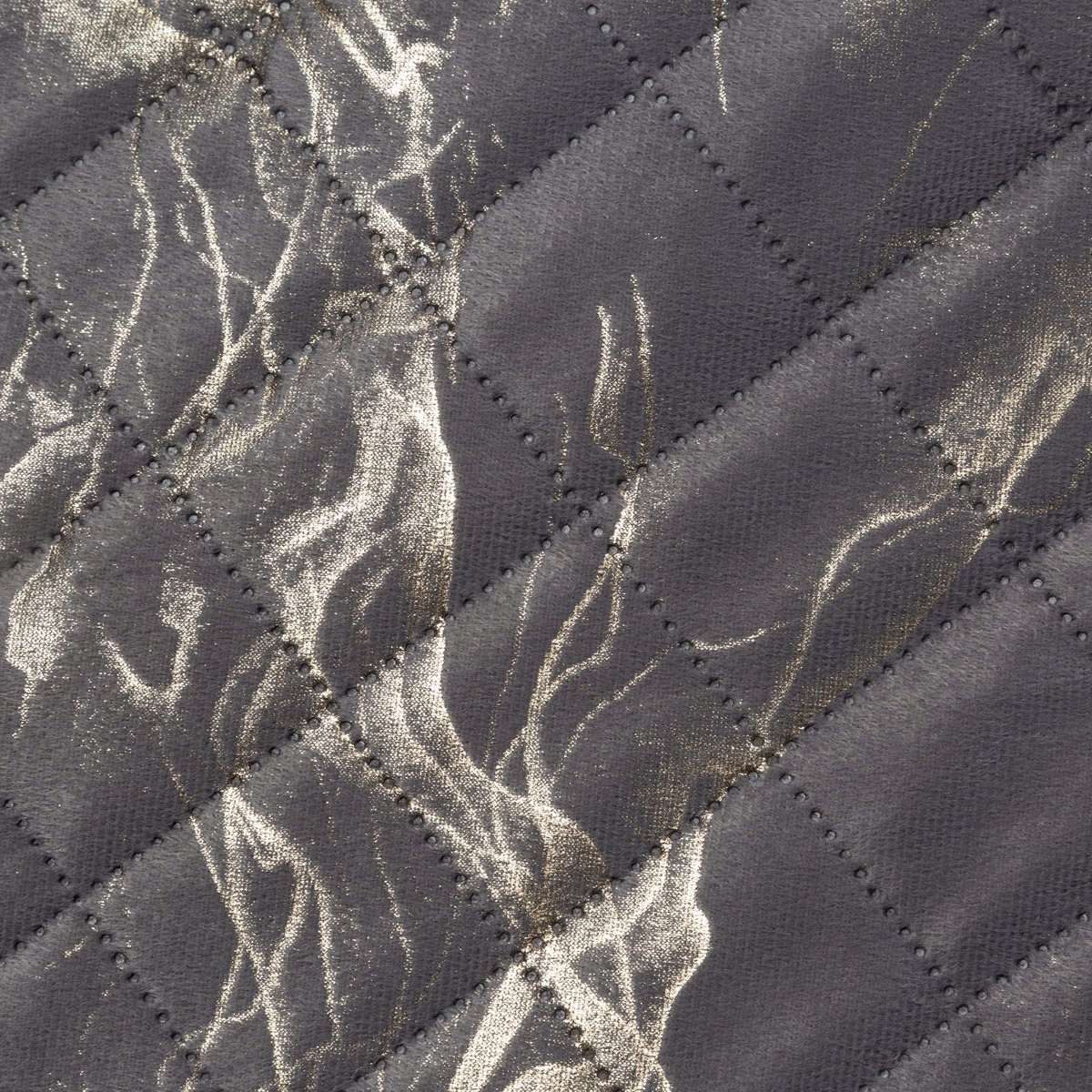 Luxe Velours Sprei 220x240cm - Marmerlook & Hot Press Piekfijn