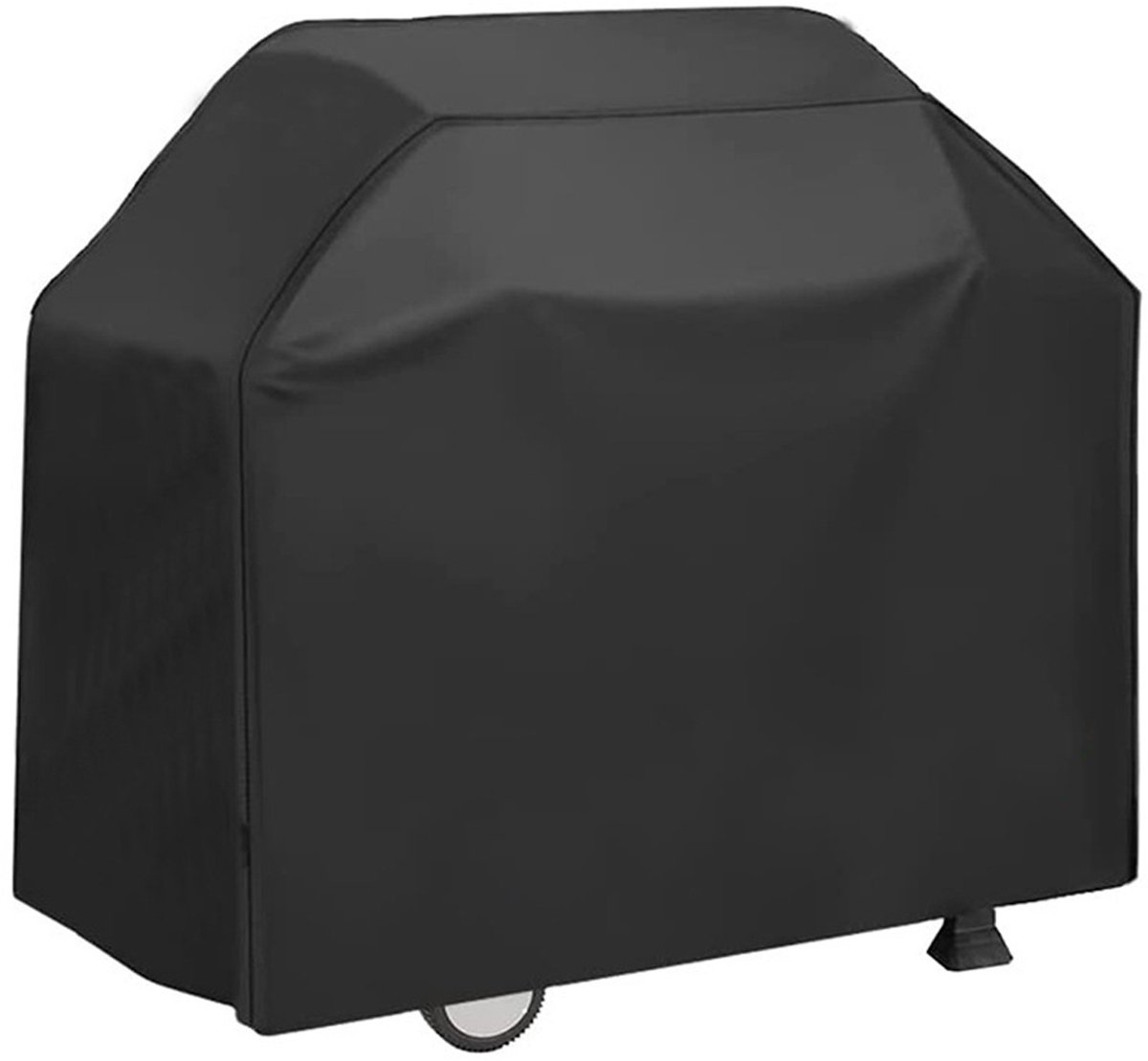 EXCITAT Buitengrillhoes - Grillhoes - Buitengrillzeil - Past op de meeste grills - 145*61*117cm - Zwart