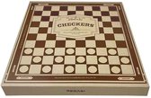 Houten Damset – Dambord 29×29 cm – Massief Hout – Klassiek Bordspel