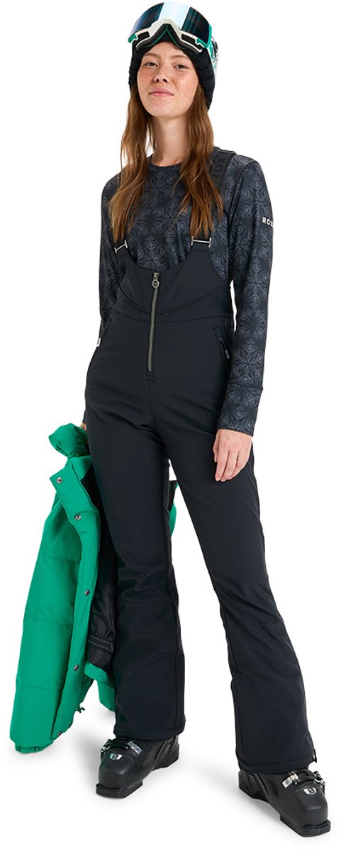 Roxy Summit Bib Broek Zwart XS Vrouw