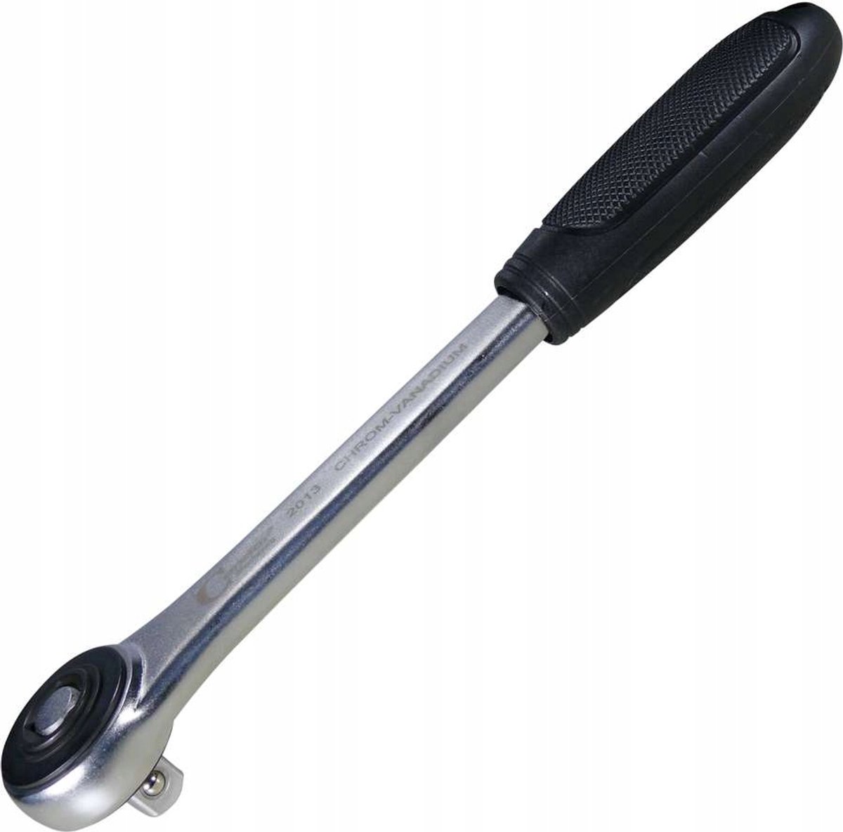 1/2" Ratelsleutel met doorsteek, 270mm, 32 tanden, CrV staal