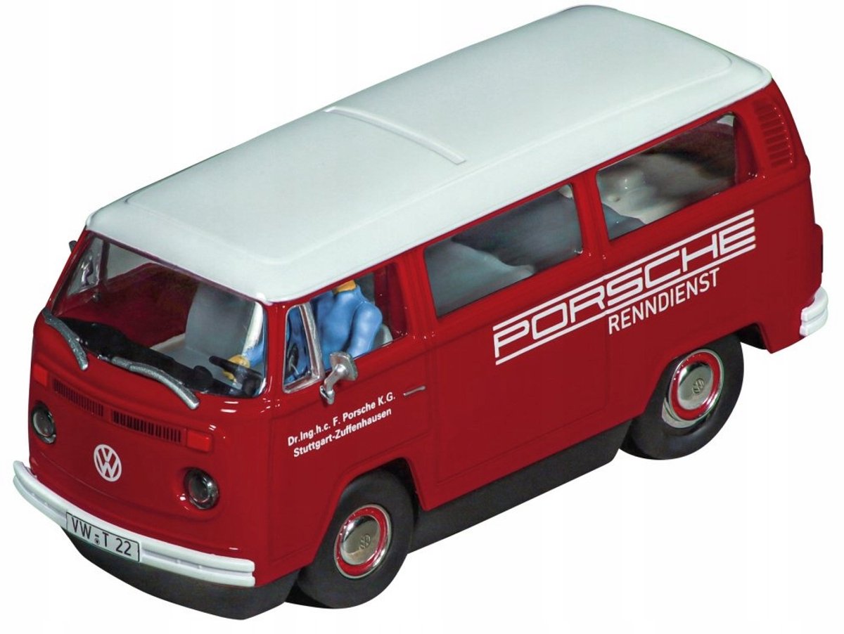 Carrera EVOLUTION VW Bus T2b Porsche Renndienst 27760 - Schaal 1:32