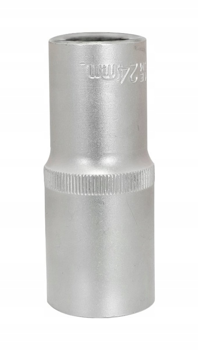 Lange 6-kant dop 1/2" Satijn 24mm