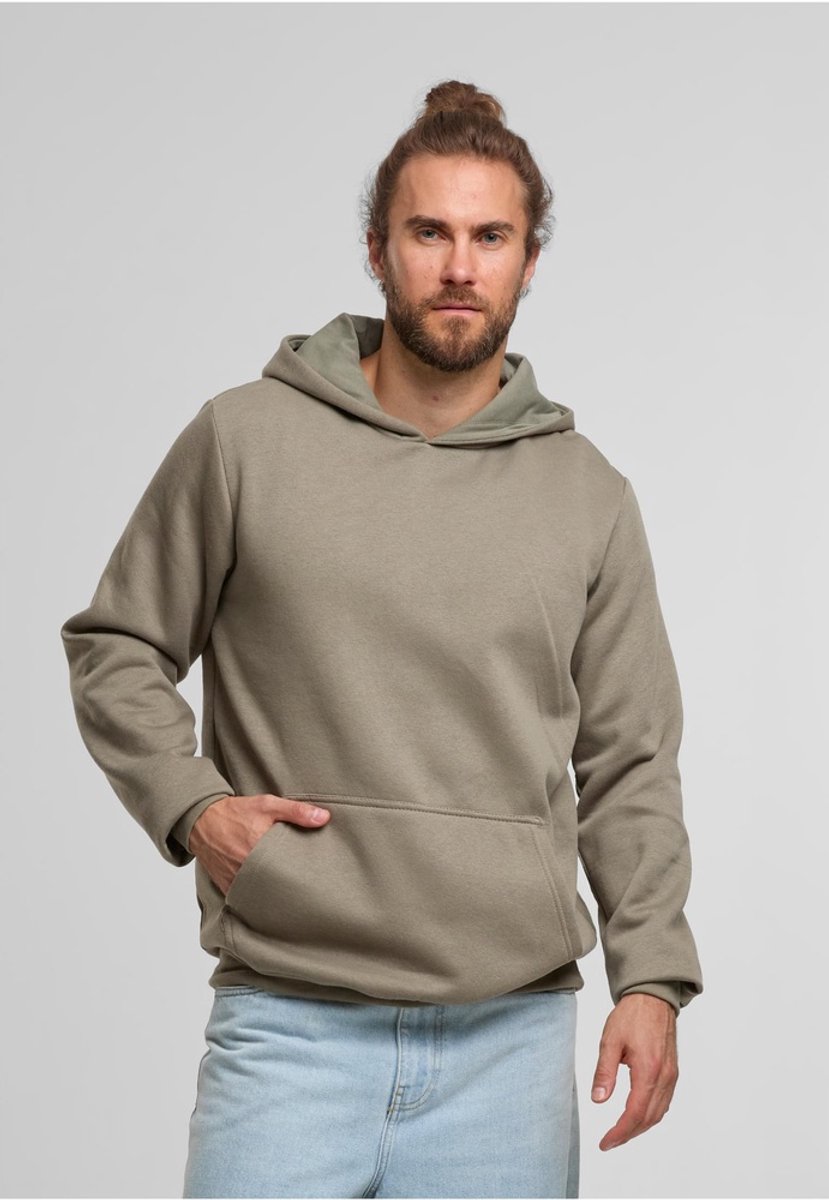 Urban Classics Basic Essential Hoodie/trui 3XL Olijfgroen