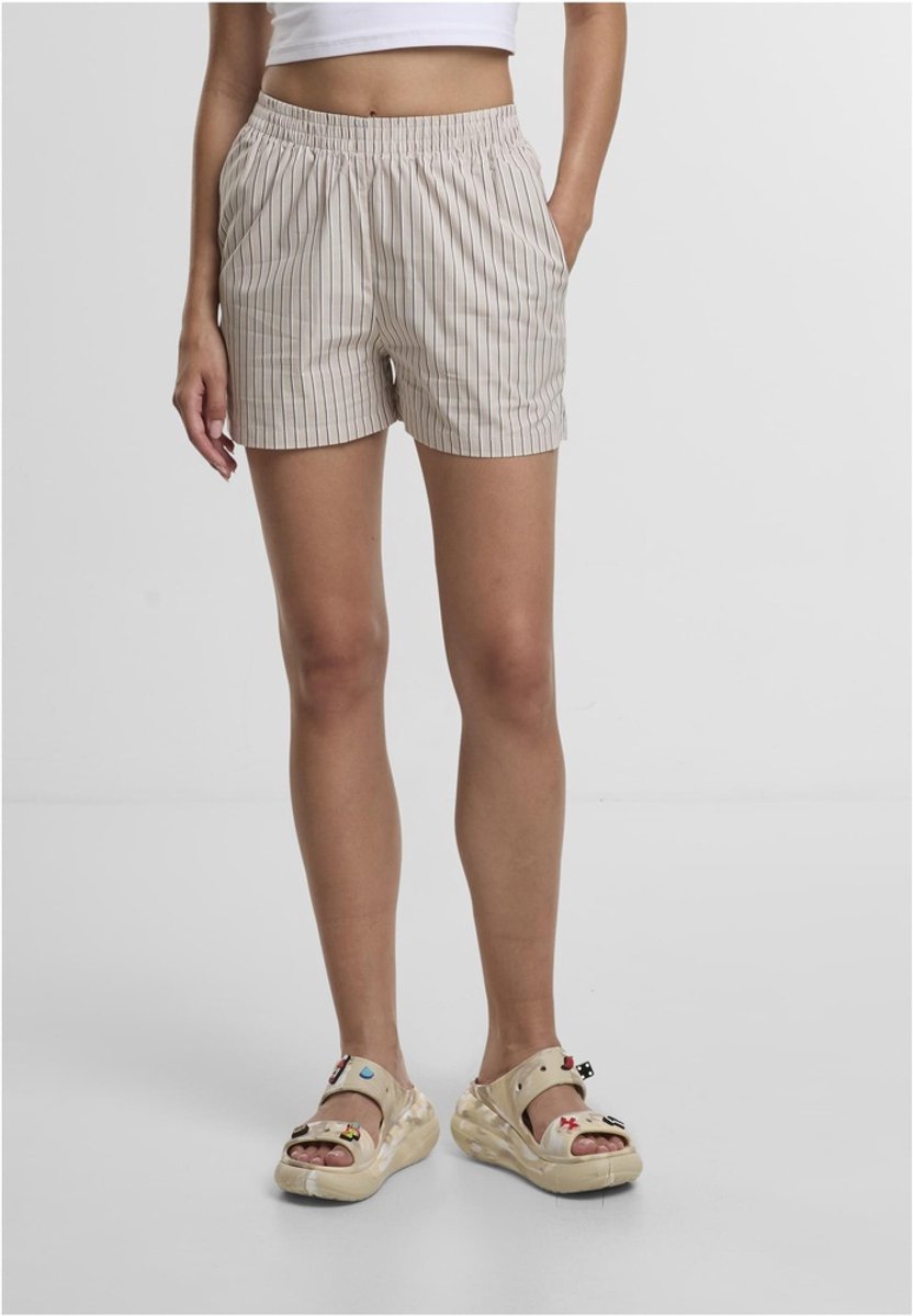 Urban Classics Striped Korte broek 3XL Grijs