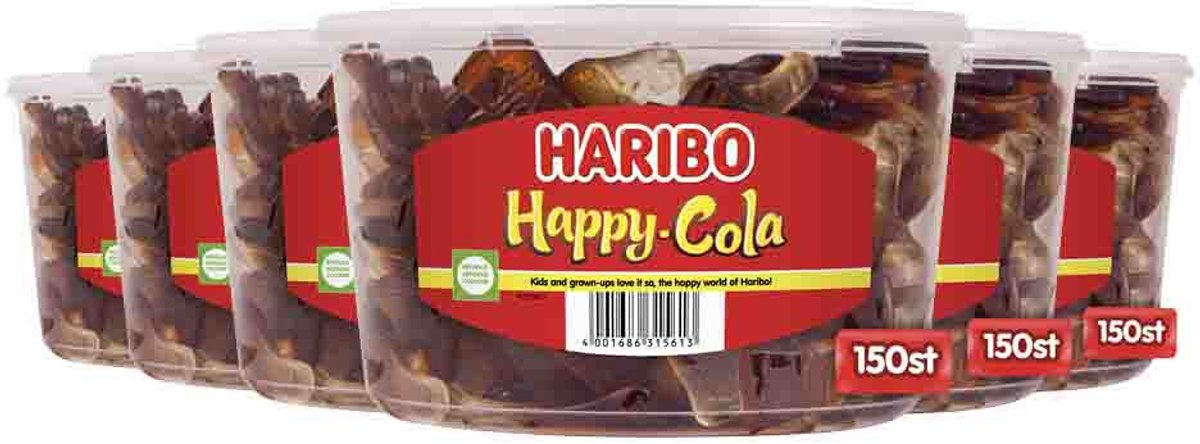 Haribo happy cola silo