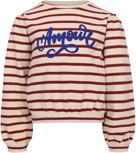 Pull Filles LOOXS Little 2532-7332-319 - Taille 110 - beige 100 % Cotton