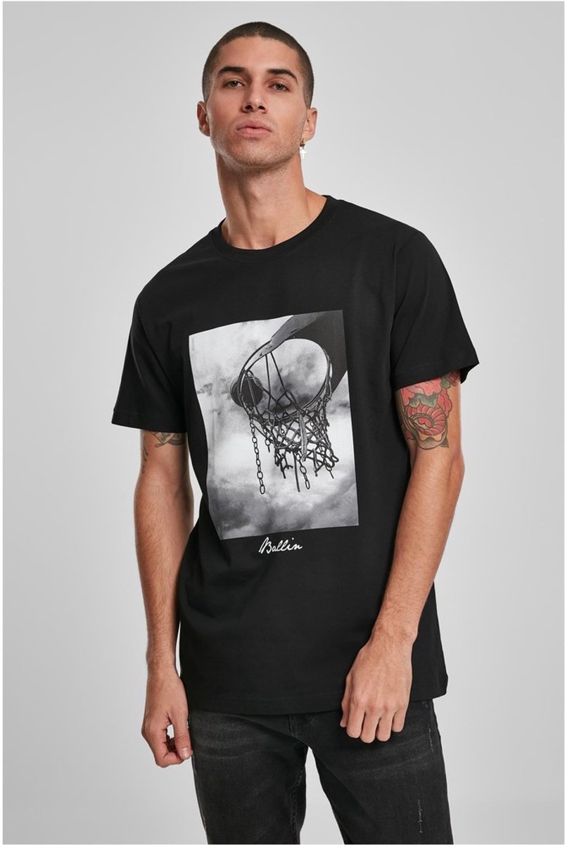 Mister Tee Ballin 2.0 Heren Tshirt 3XL Zwart