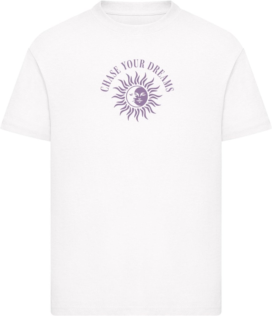 Mister Tee Chase Your Dreams Sun And Moon Kinder Tshirt Kids 122/128 Wit