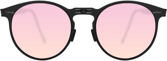 ROAV RIVIERA - Opvouwbare zonnebril - Polariserend UV400 - Brush Gold - Pink Mirror glazen van ROAV — afbeelding 5