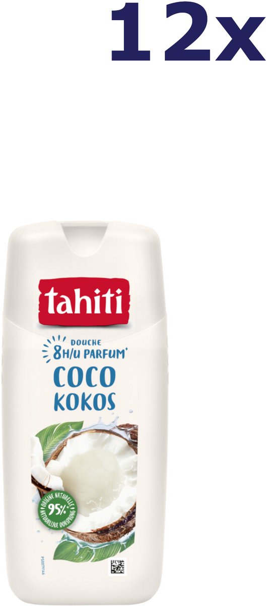12x Tahiti Douchegel 315ml kokos