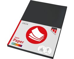Quantore kopieerpapier A4 zwart 160gr FSC milieuvriendelijk papier.