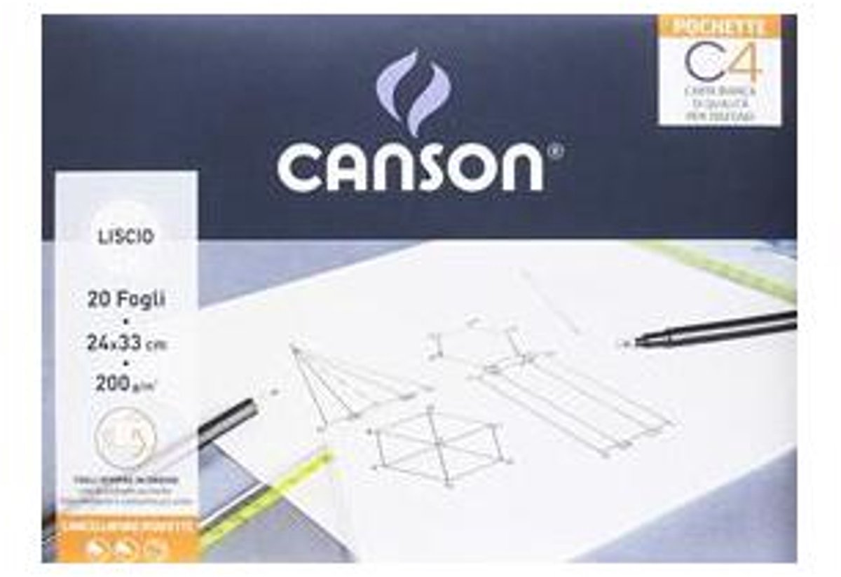 Canson 400089595 schrijfblok & schrift 20 vel