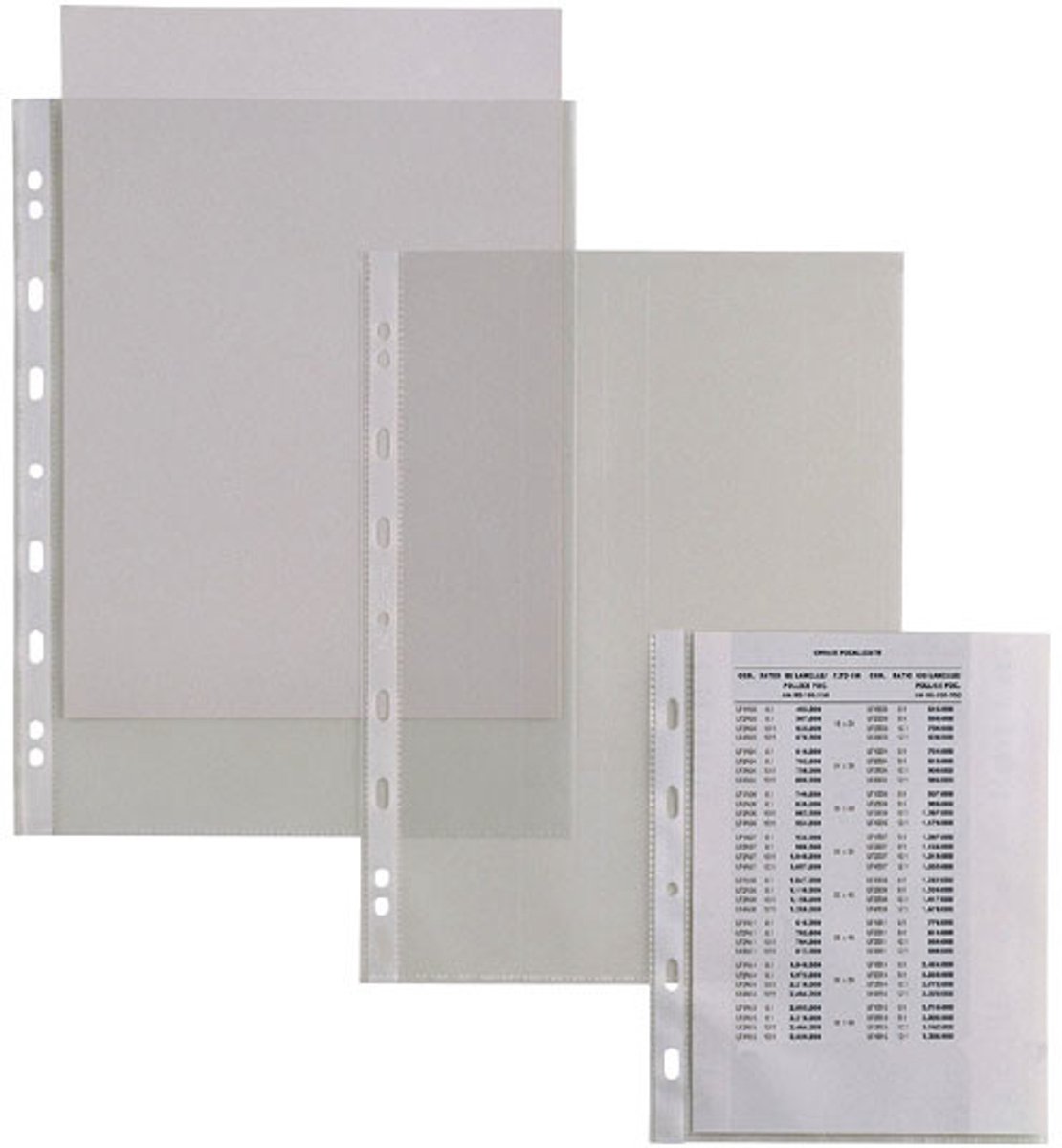 SEI Rota 662311 sheet protector 230 x 330 (foliopapier) Polypropyleen (PP) 800 stuk(s)