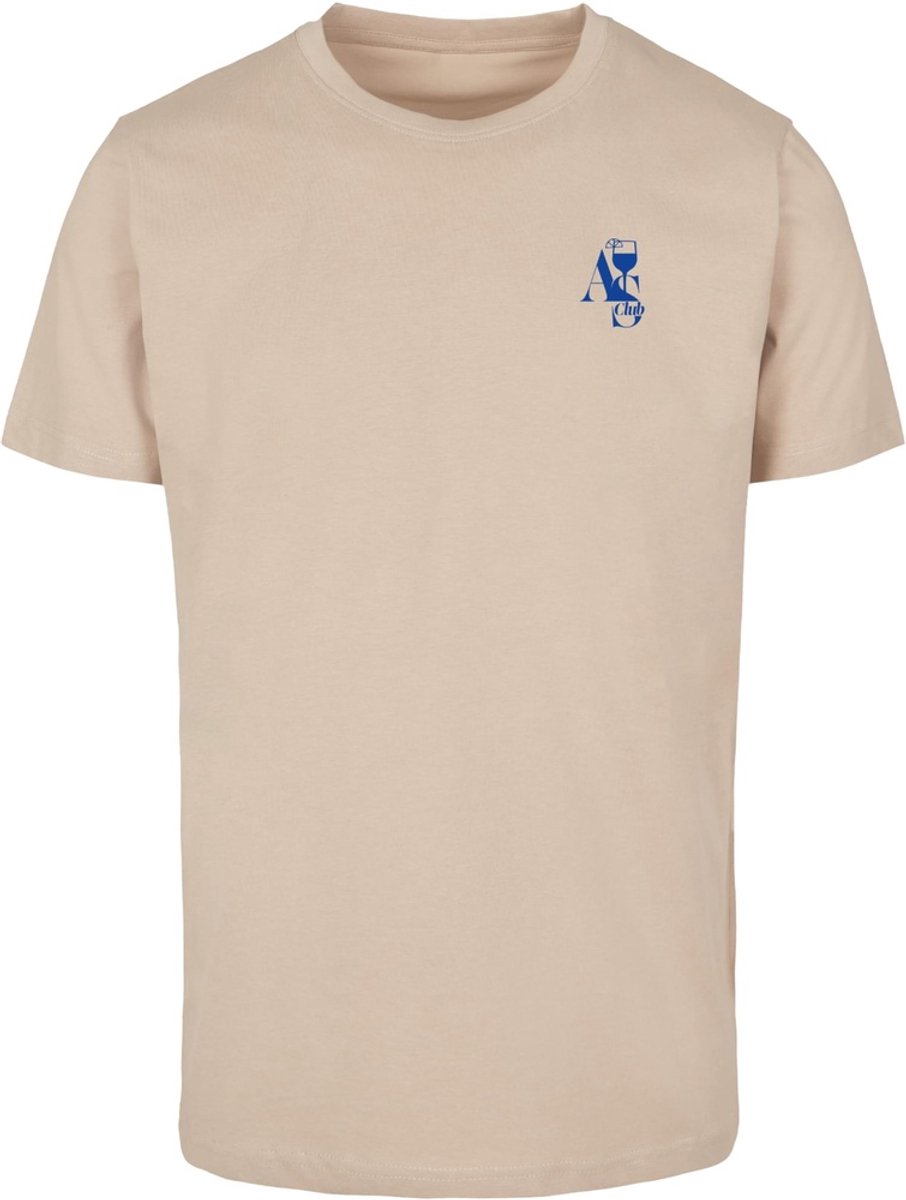 Mister Tee A S Club Heren T-shirt M Beige
