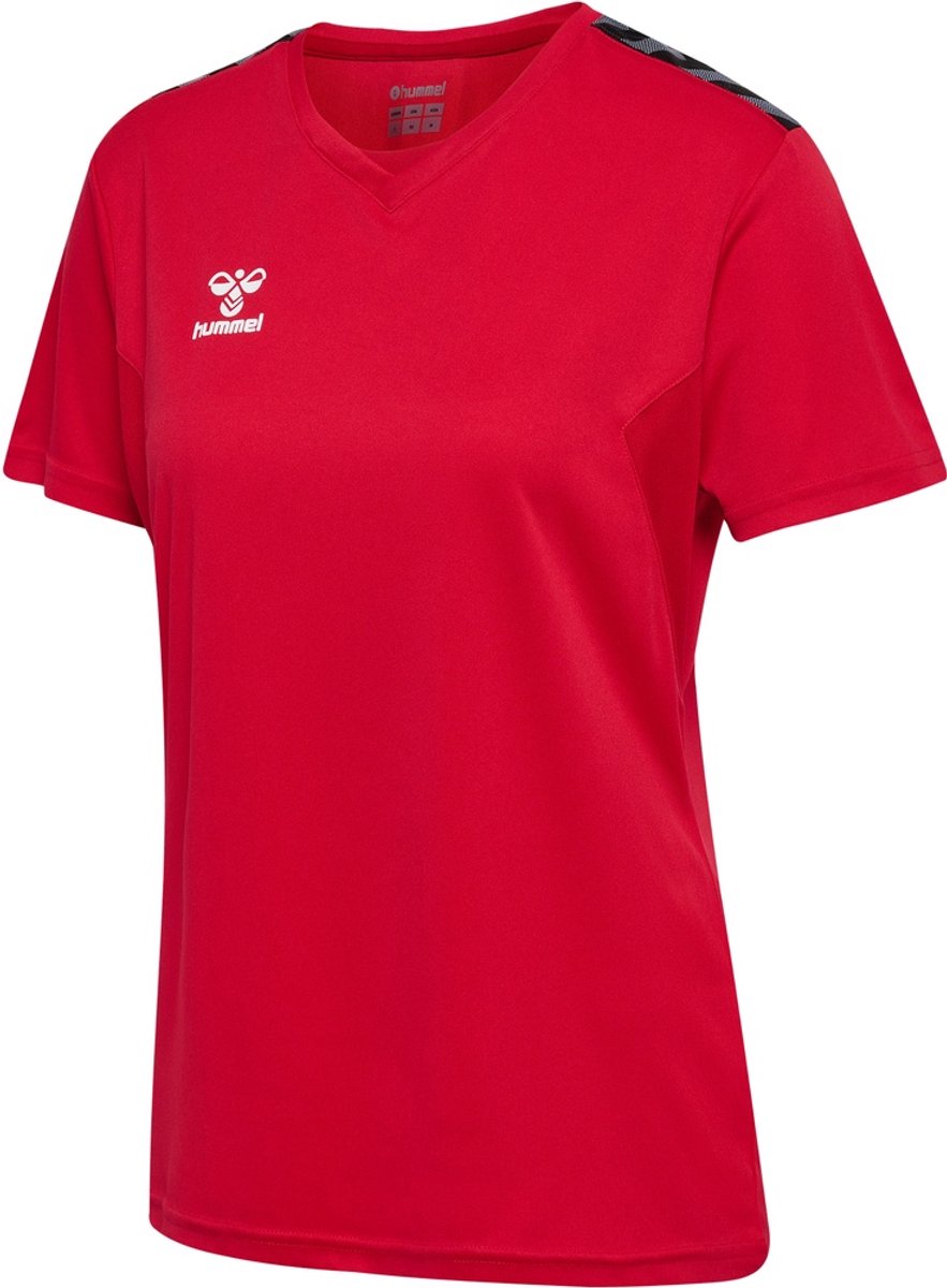 Hummel Damen T-Shirt Hmlauthentic Pl Jersey S/S Woman True Red-XXL