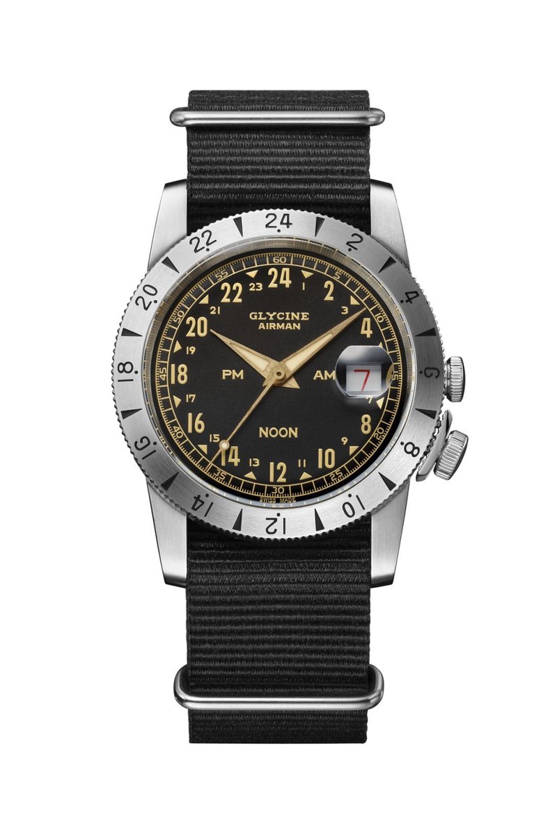 Glycine GL0377 - Airman Vintage Noon PURIST 40