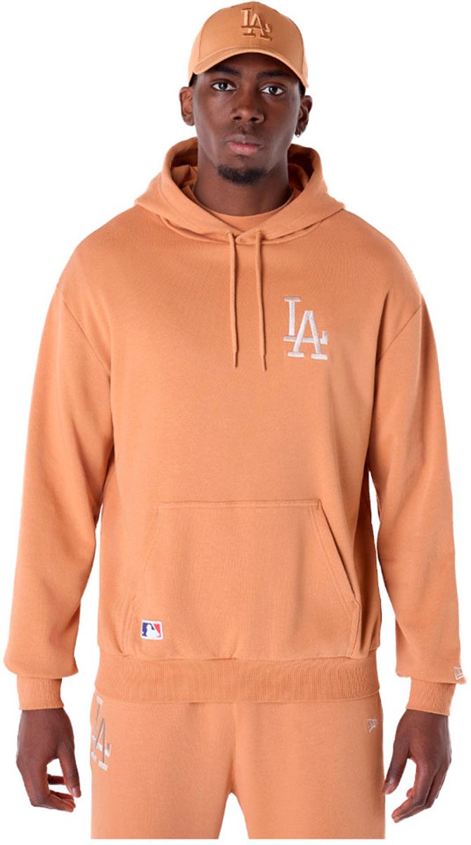 New Era Mlb La Dodgers Hoodie S Man Beige