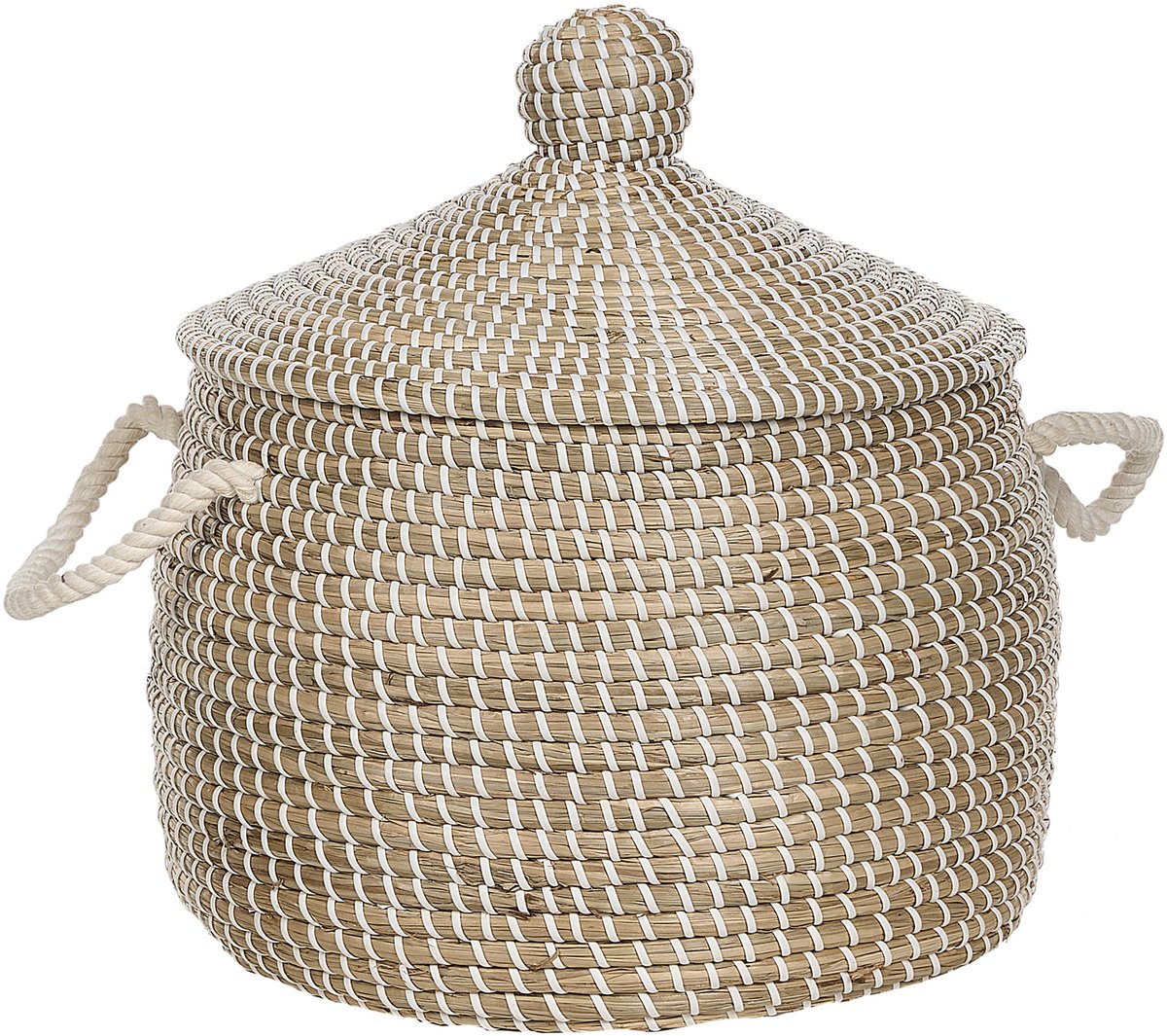 BELIANI MYTHO - Opbergmand - Lichtbruin - Zeegras