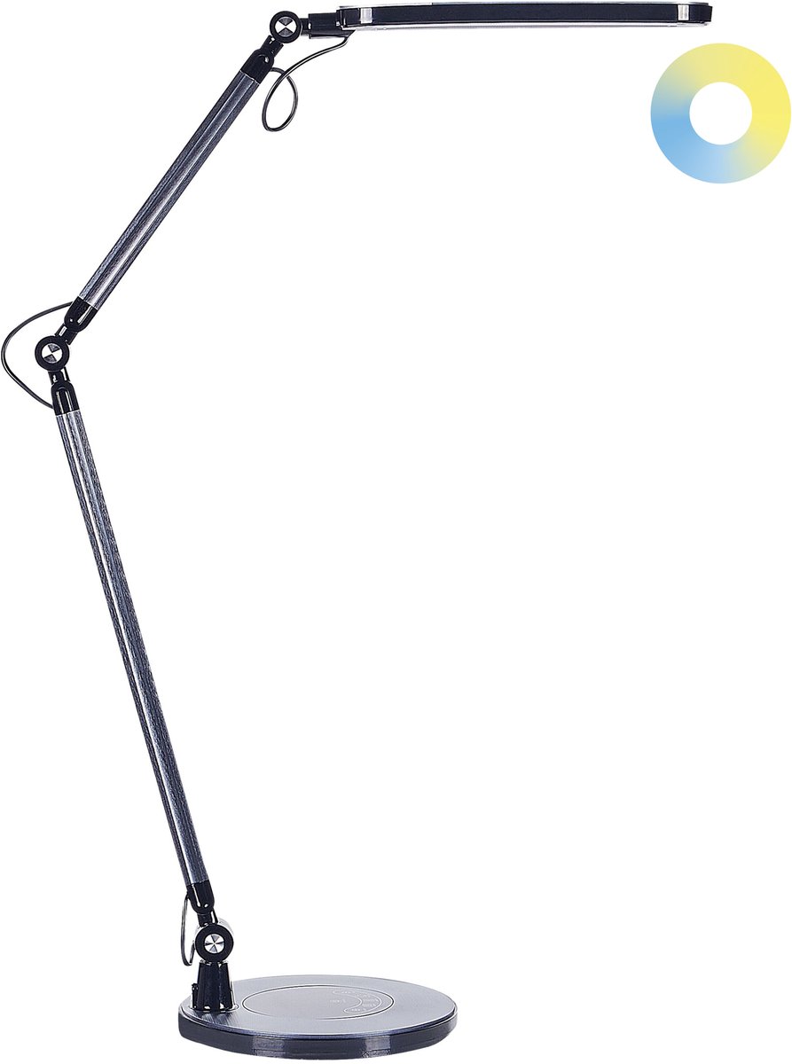 GRUS - Bureaulamp - Zwart - Aluminium