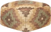 MAGURI - Poef - Bruin - Jute