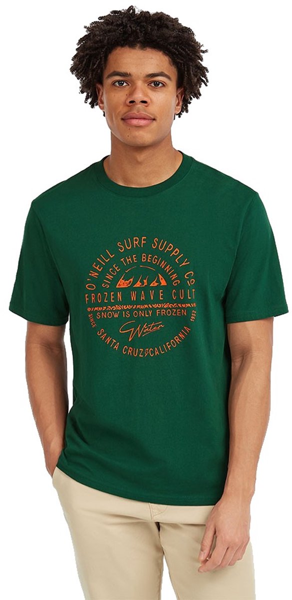 O´neill Muir T-shirt Met Korte Mouwen 2XL Man Emerald Envy