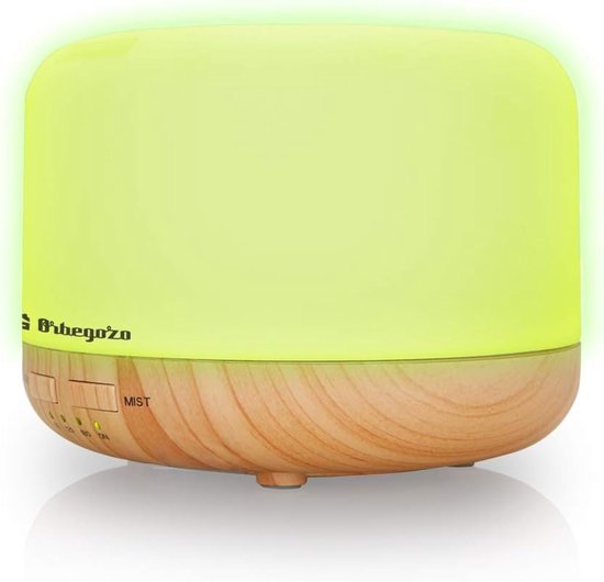 Ultrasone Luchtbevochtiger Met Diffuser Voor Etherische Oliën 400 Ml 