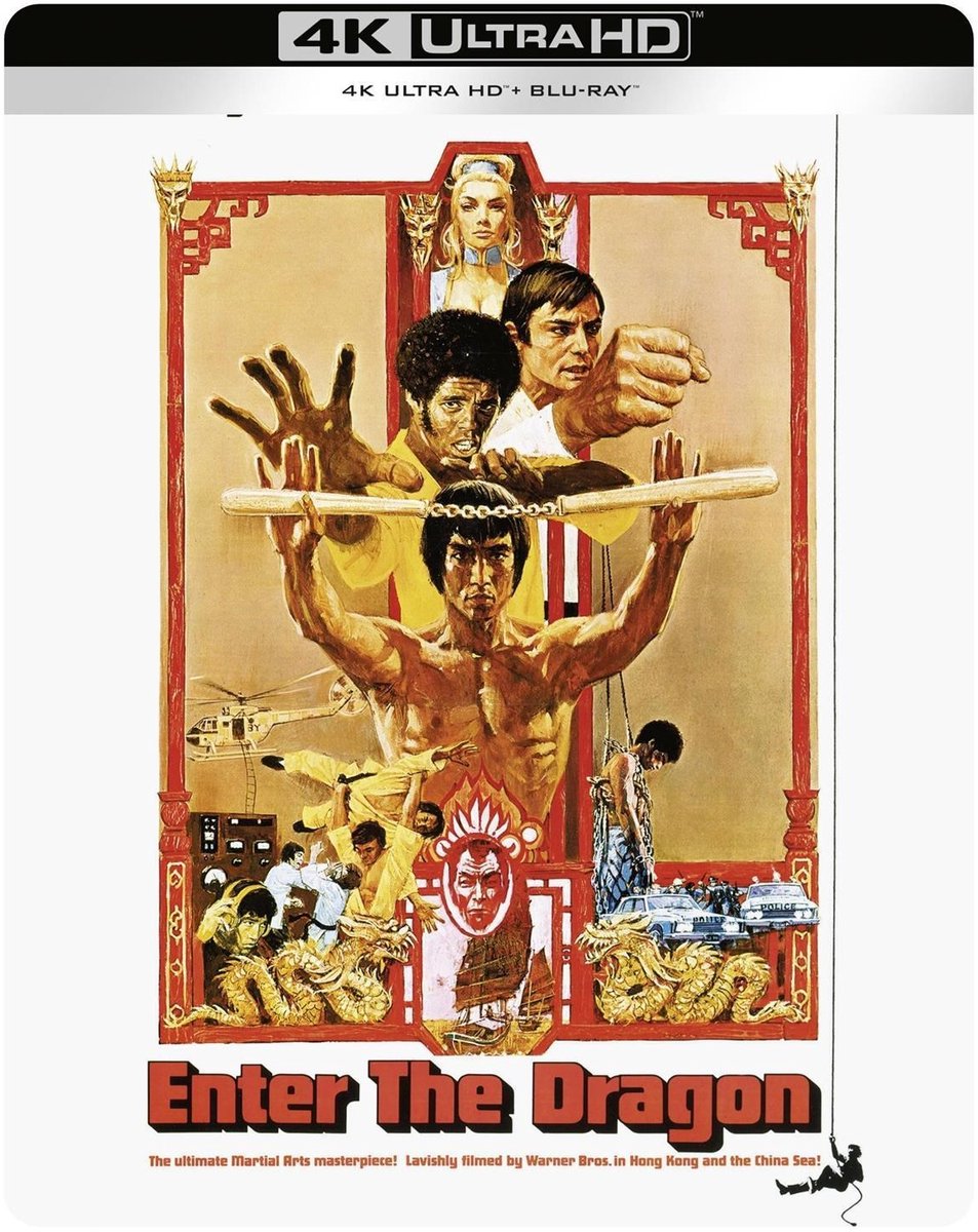 Enter The Dragon (4K Ultra HD Blu-ray) (Steelbook)