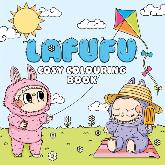 Lafufu Activity Books- Lafufu Cosy Colouring Book