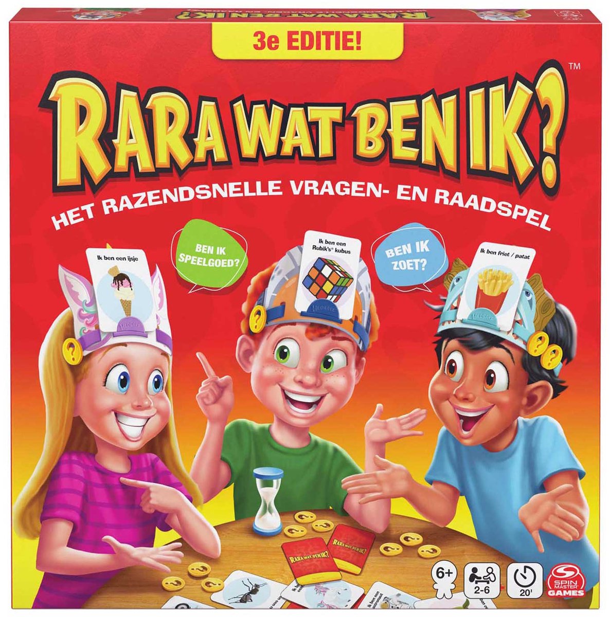 RARA wat ben ik? Hedbanz 3e editie 2025 - Nieuwe kaarten en hoofdbanden - 2-6 spelers — afbeelding 7