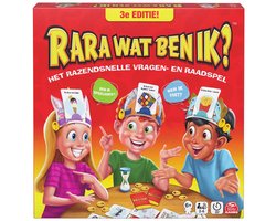 RARA wat ben ik? Hedbanz 3e editie 2025 - Nieuwe kaarten en hoofdbanden - 2-6 spelers