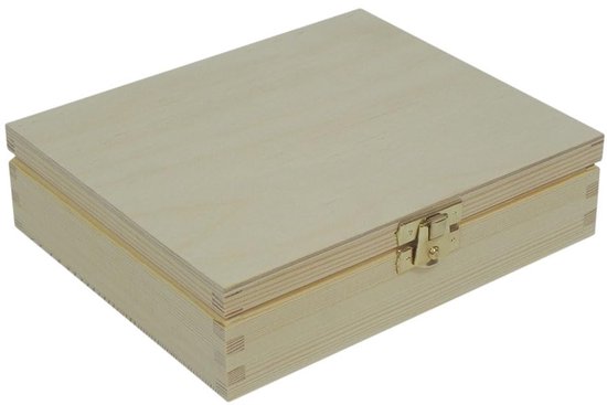 Boite de rangement Mendler Boîte de couverts HWC-C25, avec couvercle