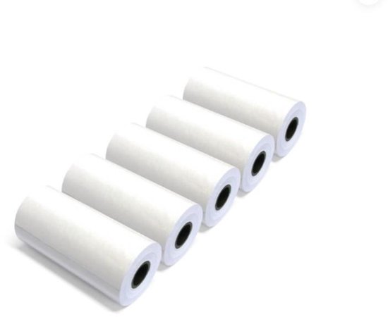 Kidywolf Camera thermische printer rolletjes - Zelfklevend - Set van 5 stuks