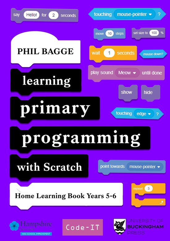 Learning Primary Programming with Scratch (Home Learning Boo ... - cover