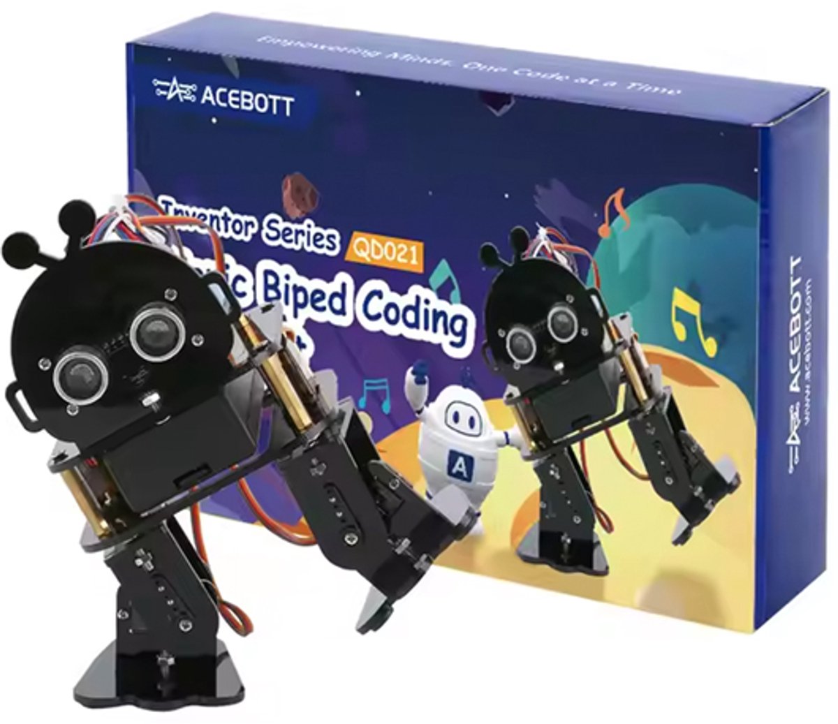 ACEBOTT QD021 Bionic Biped Robot Kit – ESP32‑gebaseerde Bipedale Robot (Inventor Series)