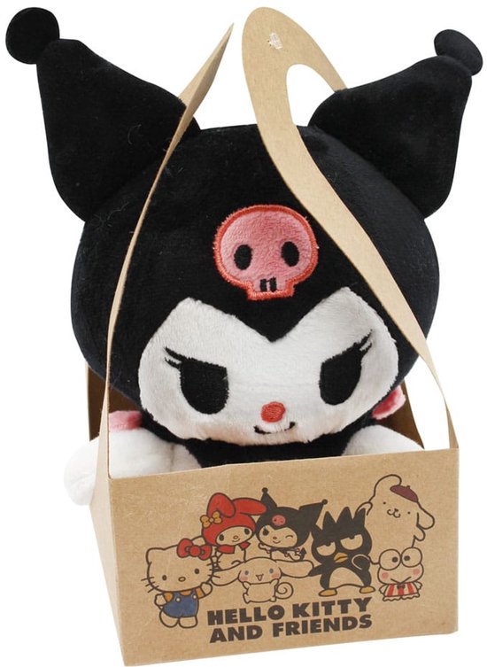 Joy Toy (IT) Sanrio Knuffel Figure Kuromi 14 cm Knuffeles
