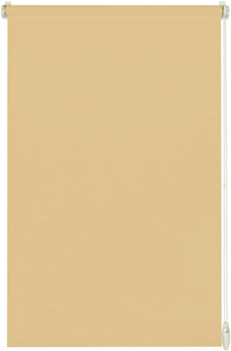 YOURSOL EasyFix Roleta Light rolgordijn in beige, 75 x 150 cm, rolgordijn zonder boren, Klemmfix rolgordijn, 50% ondoorzichtig en lichtdoorlatend