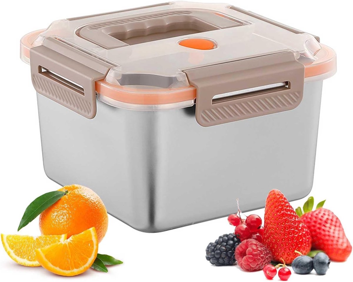 Butter Bread Bin - 316 Stainless Steel - Crisper Box - Versheid - Opslagorganisatie