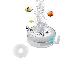 Mini Aquarium Filter - 55 x 80 mm - Kleine Plastic Filter Kits voor Aquariums met Filter Pads en Filter Stones voor Thuis Aquarium